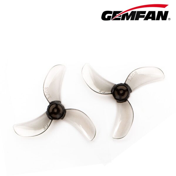 Gemfan 1208-3 31mm 3-Blade Propeller 1.0mm Shaft (3 Colours) - Image 3