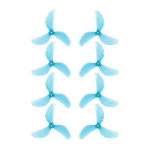 Gemfan 45mm 3-Blade Micro Whoop Props 1.5mm Shaft (3 Colours)