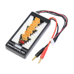 XT60 Parallel Balance Charging Board 2-6S w/ Barrel Connector