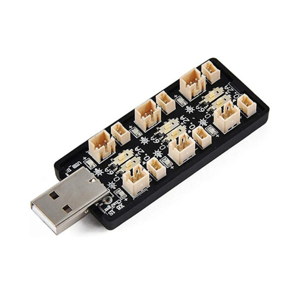Crazepony Upgraded 1S LiPo Battery USB 3.8V/4.35V Charger 6 Channel 1S LiHV