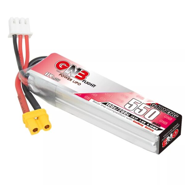 GNB LiPo Battery 7.6V 100C 550mAh 2S HV - Image 2