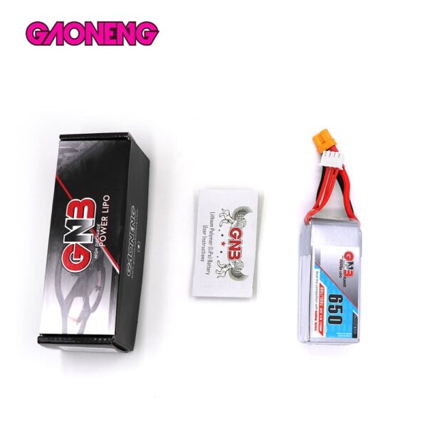 GNB Battery 14.8V 80C 650mAh 4S - Image 2