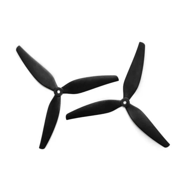 HQProp Cine7 7X4X3 Black-Glass Fiber Reinforced Nylon Propellers (1CW+1CCW) - Image 2