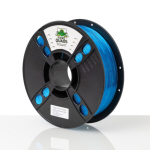 KiwiQuads TPU Filament 1kg - Transparent Blue