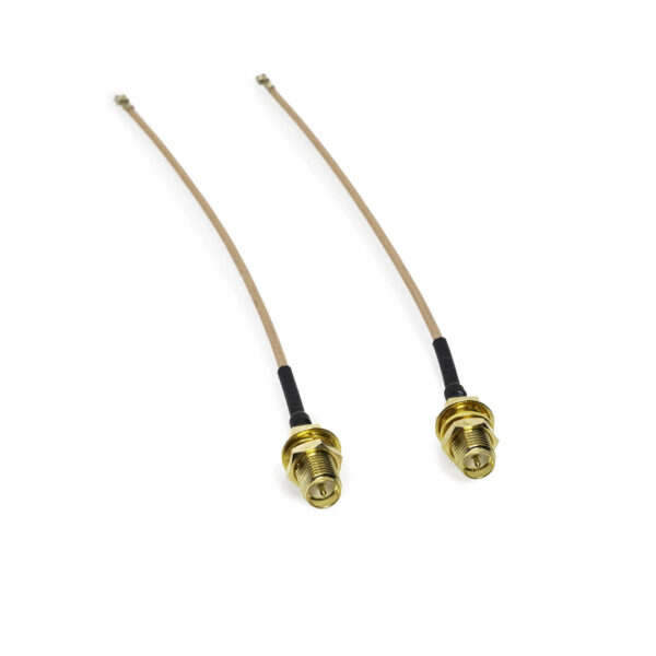 RP-SMA Female to UFL Antenna Pigtail 2-Pack (60mm/120mm) - Image 4