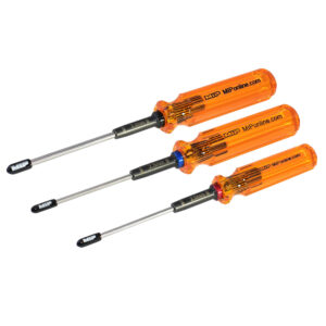 MIP Hex Driver Ball Wrench 3x Set Gen 2 (2.0mm, 2.5mm, 3.0mm)
