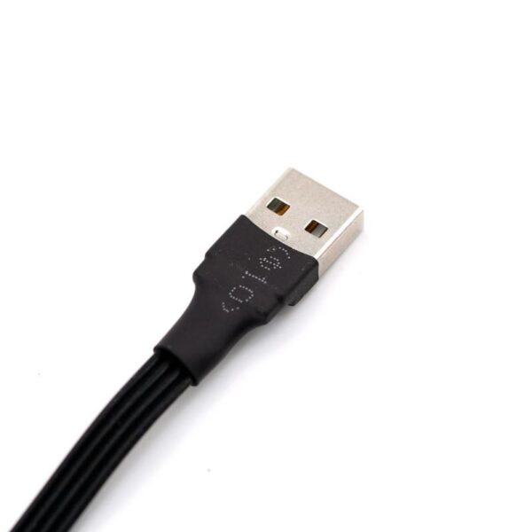 TBS Low-Profile 90d USB A to USB C Cable (50cm) - Image 3