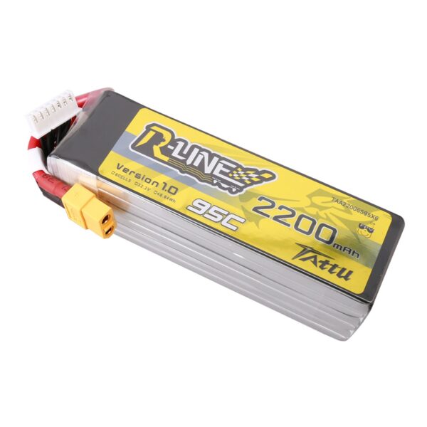Tattu R-Line Version 22.2V 95C 2200mAh 6S Battery